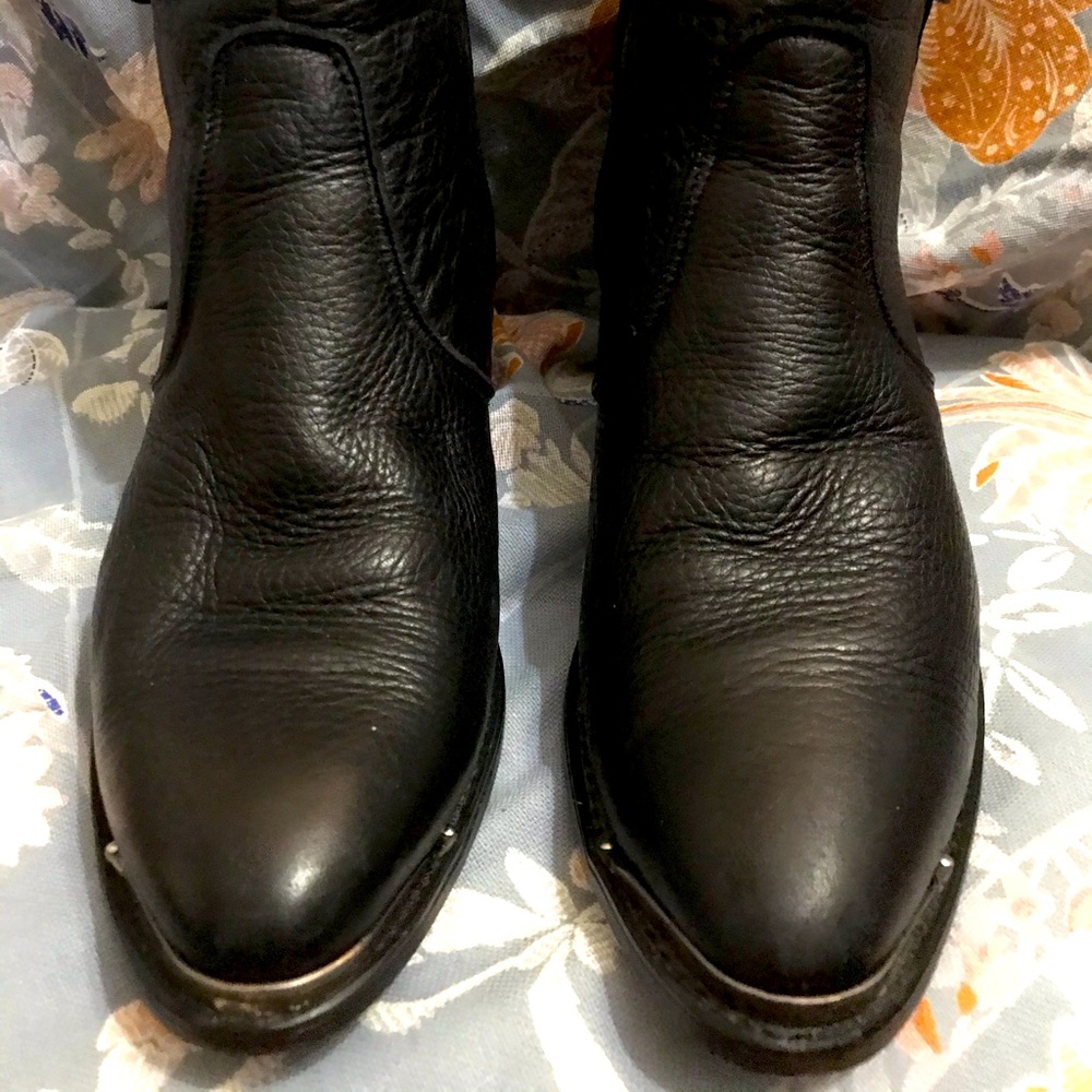 Durango leather ankle boots in black